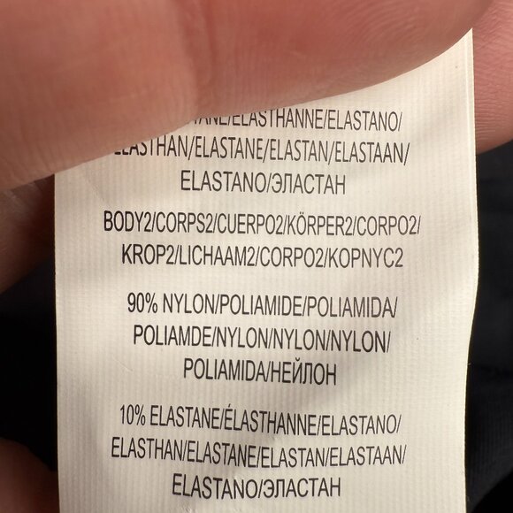 NWT Women's LA BLANCA Island‎ Goddess Adjustable Tunnel Bottom Black | Size 14 - Picture 10 of 12